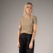 Essentials - Baby Tee - Camel Gold - The Laundry Room