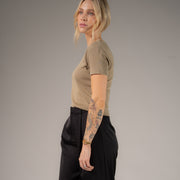 Essentials - Baby Tee - Camel Gold - The Laundry Room