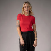Essentials - Baby Tee - Vintage Red - The Laundry Room