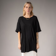 Essentials - Oversized Tee - Black - The Laundry Room