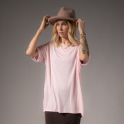 Essentials - Oversized Tee - Blush Pink - The Laundry Room