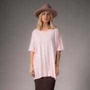 Essentials - Oversized Tee - Blush Pink - The Laundry Room