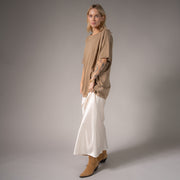 Essentials - Oversized Tee - Camel Gold - The Laundry Room