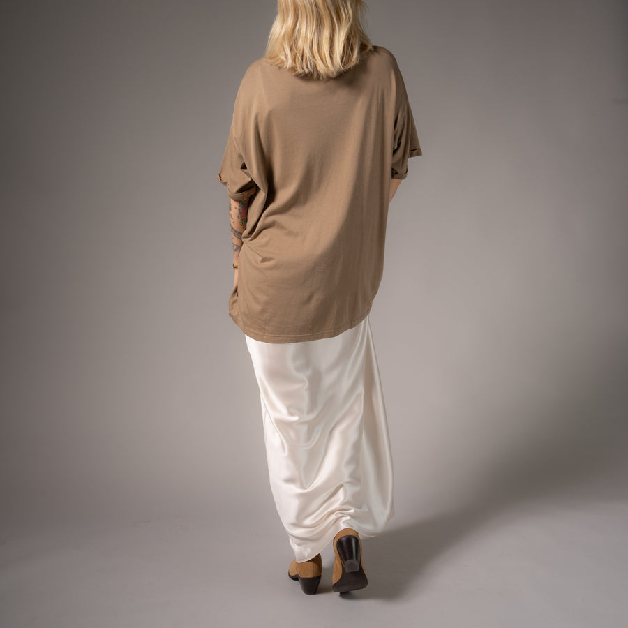 Essentials - Oversized Tee - Camel Gold - The Laundry Room
