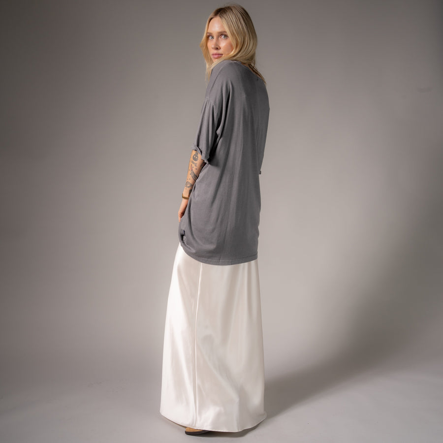Essentials - Oversized Tee - Gravity Grey - The Laundry Room