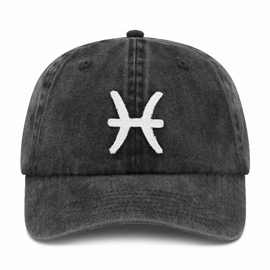 Vintage Pisces - Cap - Black Snow - The Laundry Room