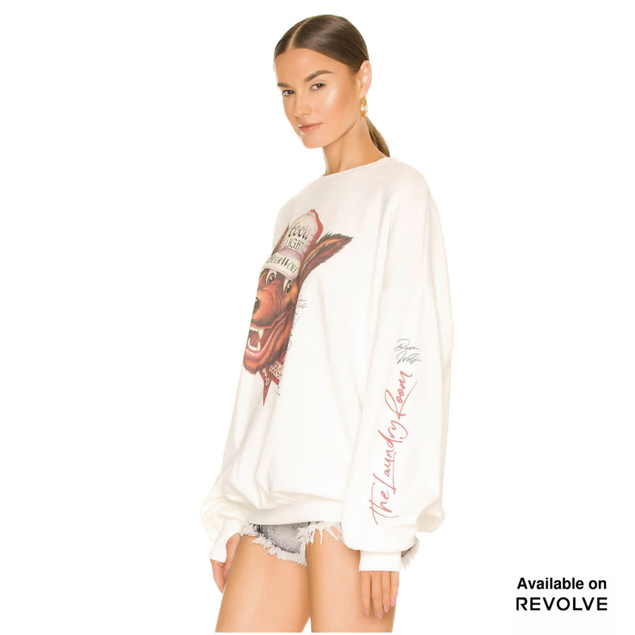 Beer Wolf - Jump Jumper - White White / XS