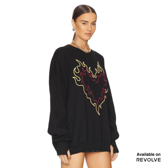 Burn Heart - Jump Jumper - Black Black / XS