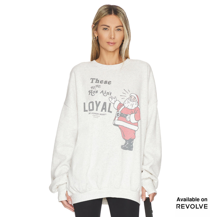 Ain'T Loyal - Jump Jumper - Pebble Heather Pebble Heather / XS