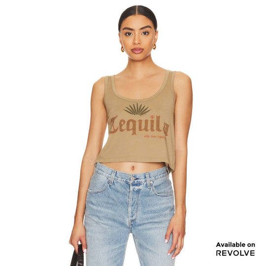 Tequila - Boxy Tank - Camel Gold Camel Gold / XS