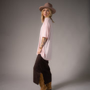 Essentials - Oversized Tee - Blush Pink Blush Pink / XS