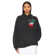Mon Cheri Cherry Coke Branch - Hideout Hoodie - Black Snow