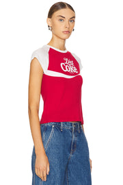 Diet Coke 94 - Raglan Baby Tee - Red & White - The Laundry Room