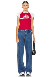 Diet Coke 94 - Raglan Baby Tee - Red & White - The Laundry Room