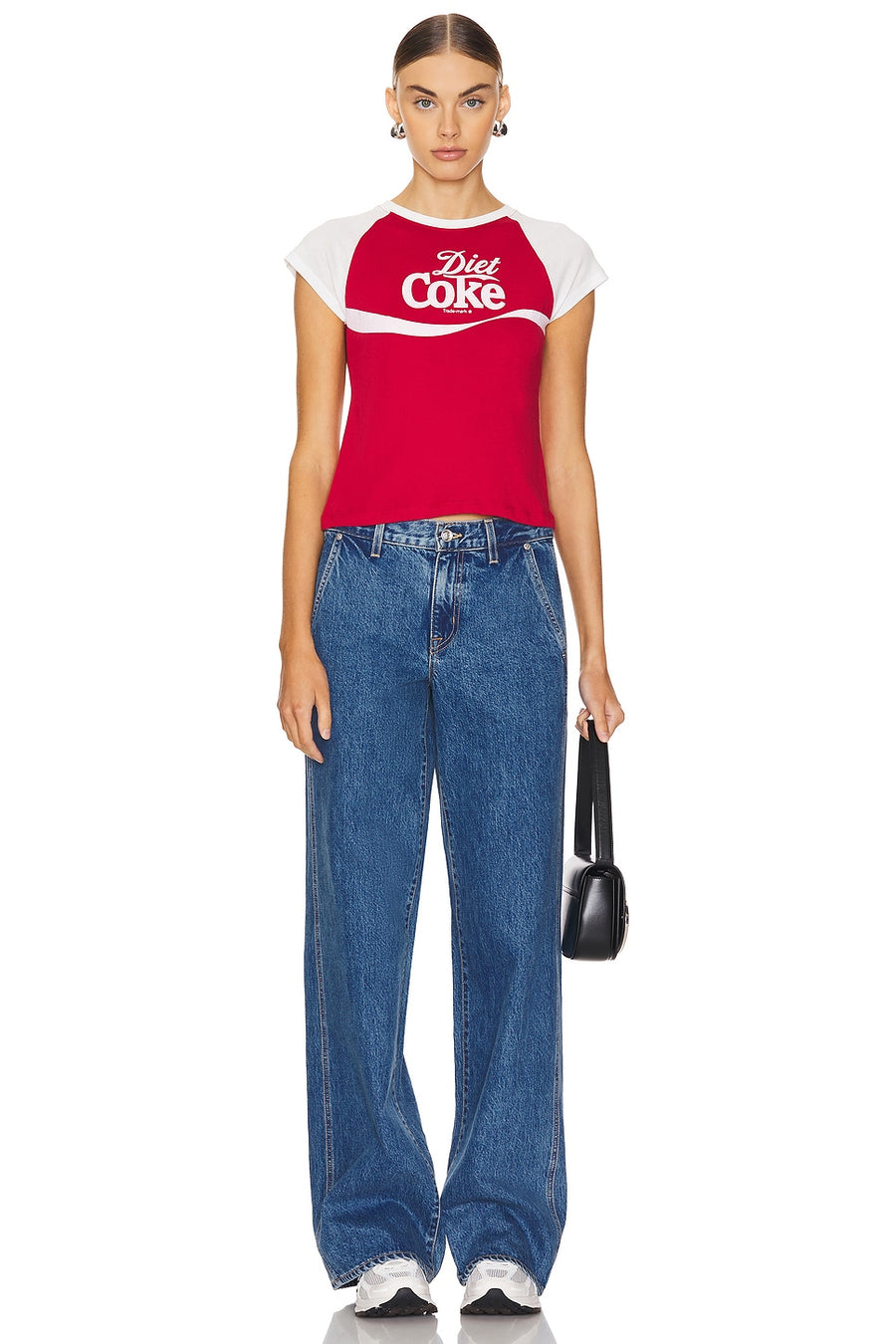 Diet Coke 94 - Raglan Baby Tee - Red & White - The Laundry Room