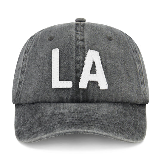LA - Trucker Hat - Black Snow - The Laundry Room