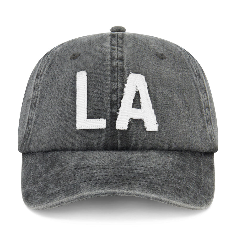 LA - Trucker Hat - Black Snow - The Laundry Room