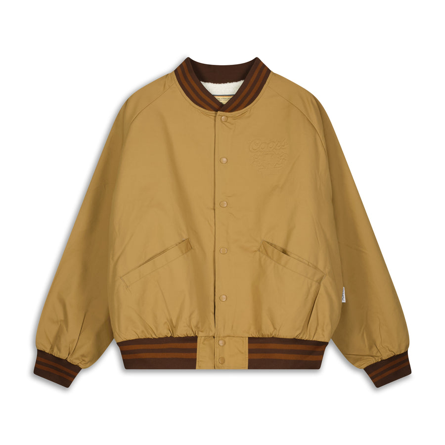 Coors Light Ghost - Stadium Denim Jacket - Camel Gold - The Laundry Room
