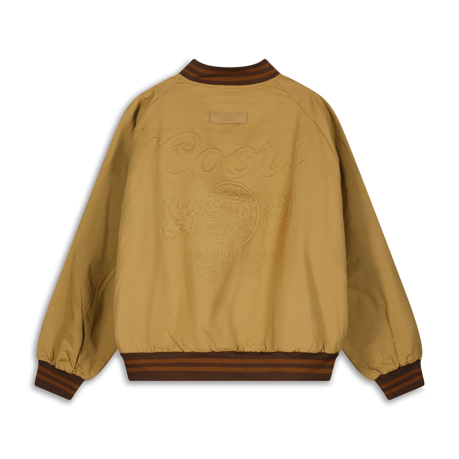 Coors Light Ghost - Stadium Denim Jacket - Camel Gold - The Laundry Room