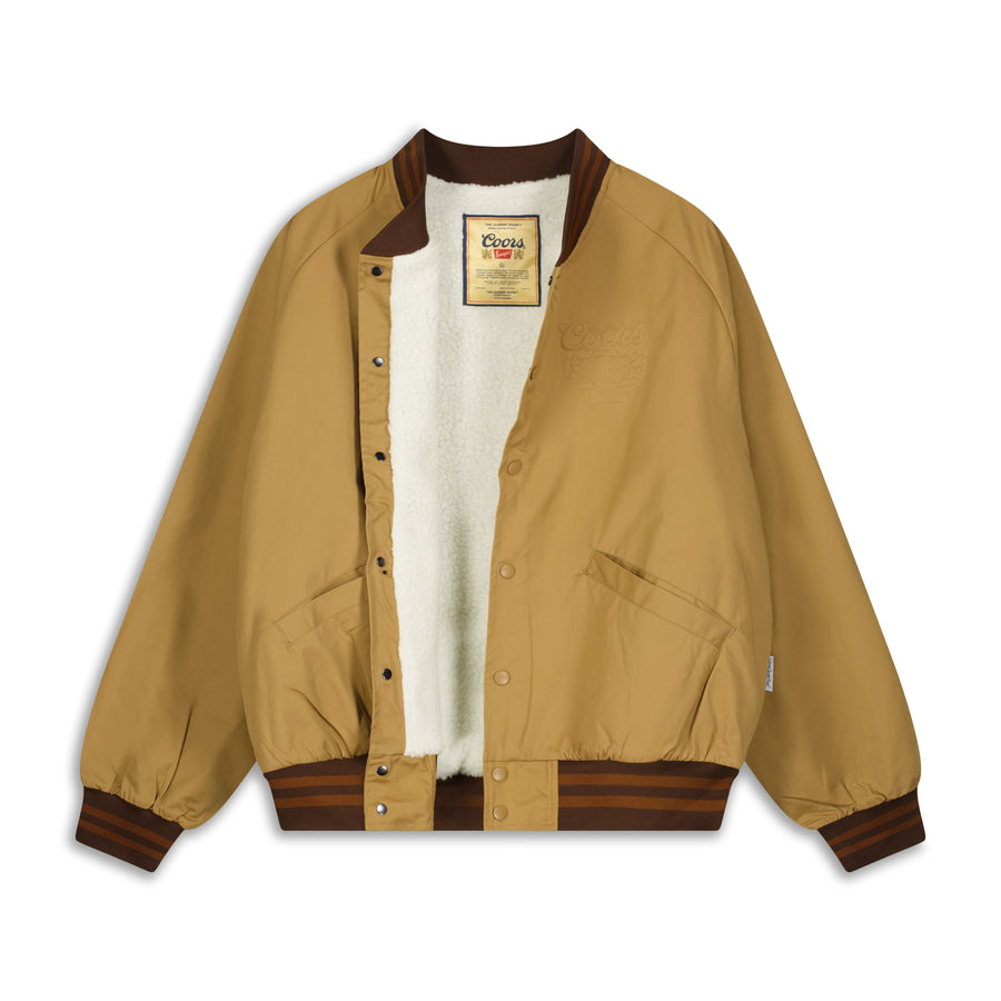Coors Light Ghost - Stadium Denim Jacket - Camel Gold - The Laundry Room