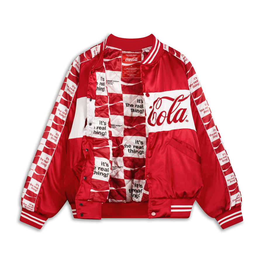 Team Coca Cola - Stadium Jacket - Red & Black & White - The Laundry Room