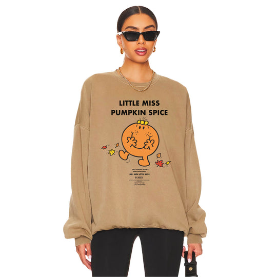 Little Miss Pumpkin Spice - Jump Jumper - Camel Gold - The Laundry Room