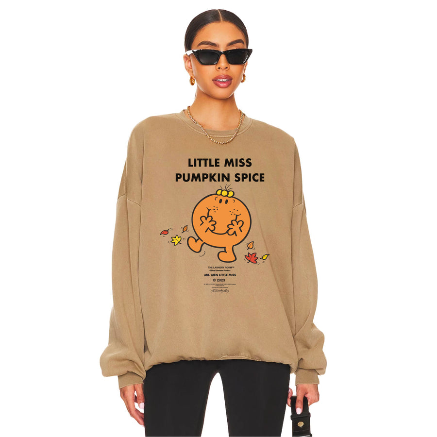 Little Miss Pumpkin Spice - Jump Jumper - Camel Gold - The Laundry Room