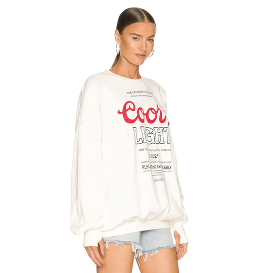 Coors Light Official Tm - Jump Jumper - White - The Laundry Room