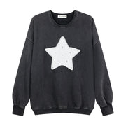 Rhinestone Star - Jump Jumper - Black Snow - The Laundry Room