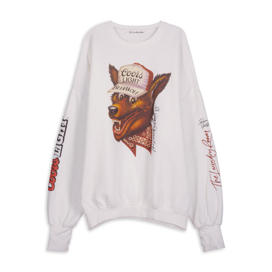 Beer Wolf - Jump Jumper - White - The Laundry Room