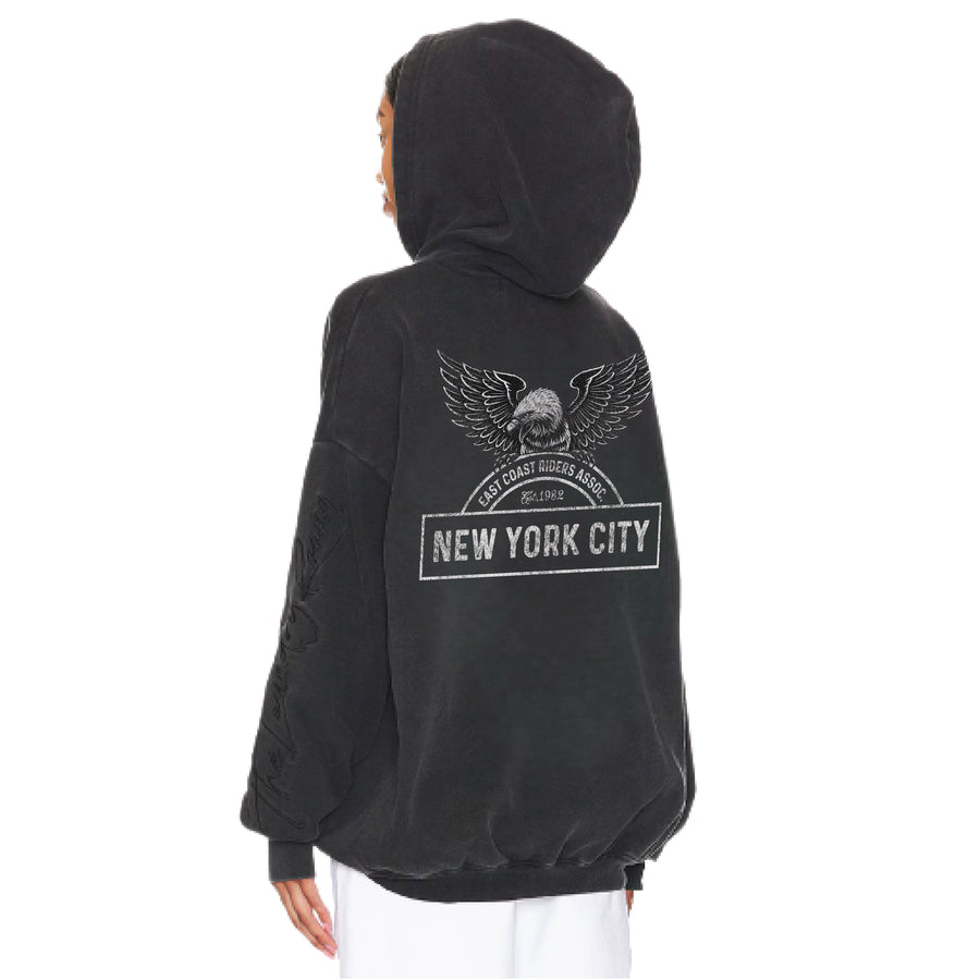 East Coast Riders - Hideout Hoodie - Black Snow - The Laundry Room