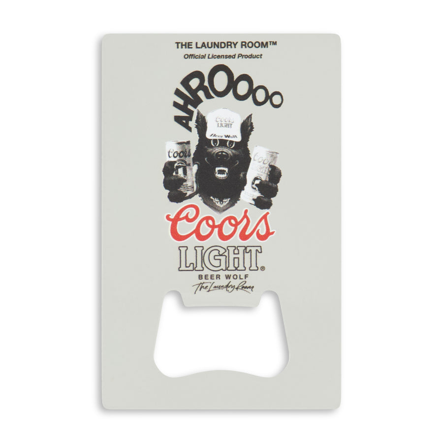 Coors Light Official TM - Bottle Opener - Silver