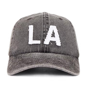 LA Patch - Papa Cap - Black Snow