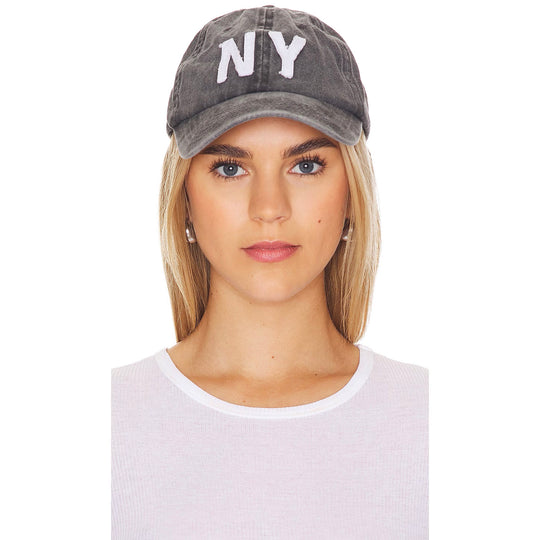NY Patch - Papa Cap - Black Snow