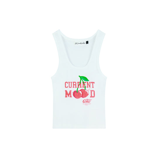 Current Mood - Rib Tank - White - The Laundry Room