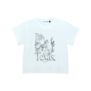 This Ain't Texas Stallion - Perfect Tee - White - The Laundry Room