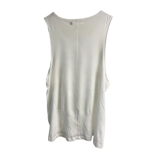 Essentials - Papa Tank - White