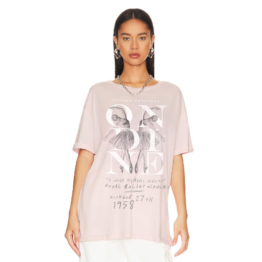 Ondine - Oversized Tee - Blush Pink - The Laundry Room