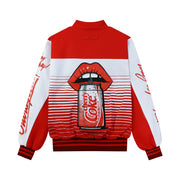 Very Cherry Coke - Racing Jacket - Red & White