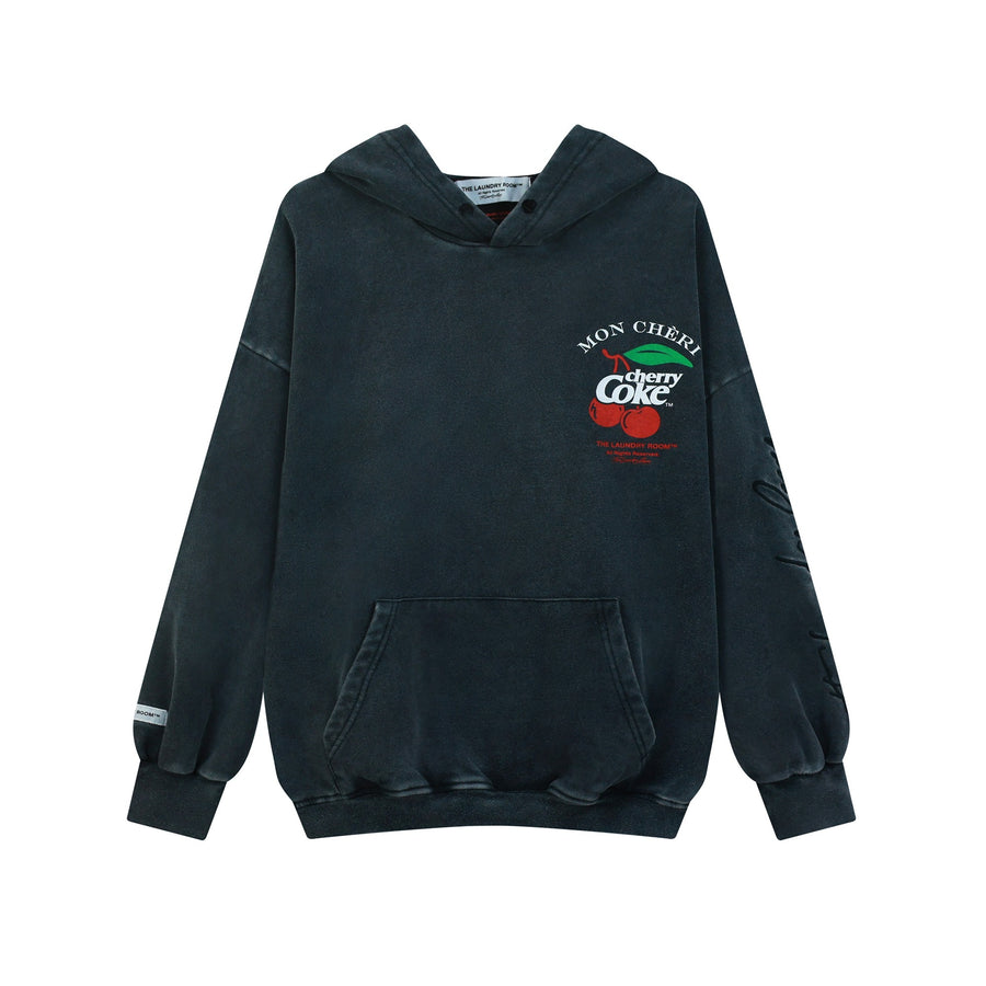 Mon Cheri Cherry Coke Branch - Hideout Hoodie - Black Snow