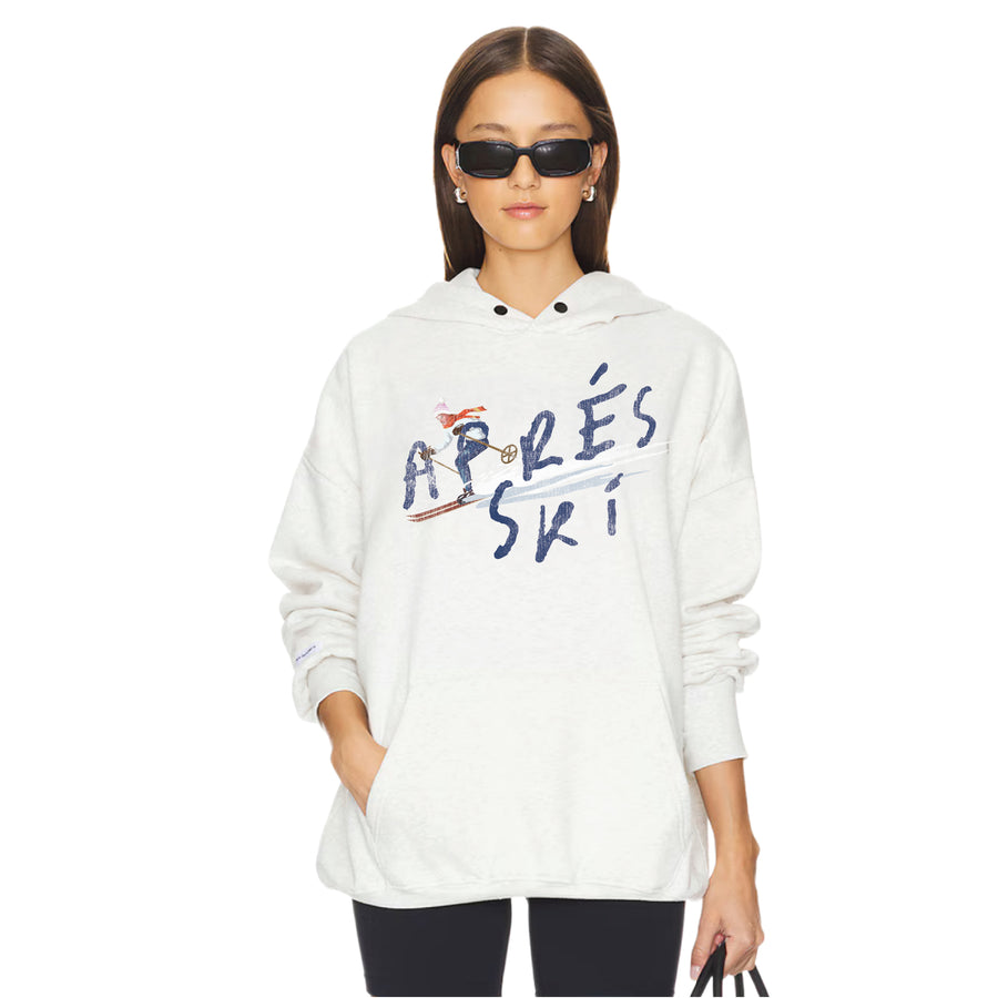 Apres Ski Savoie France - Hideout Hoodie - Pebble Heather