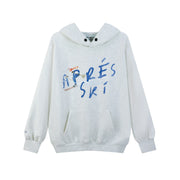 Apres Ski Savoie France - Hideout Hoodie - Pebble Heather