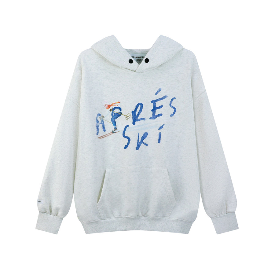 Apres Ski Savoie France - Hideout Hoodie - Pebble Heather