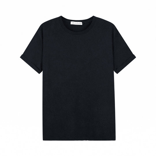 Essentials - Oversized Tee - Black Snow