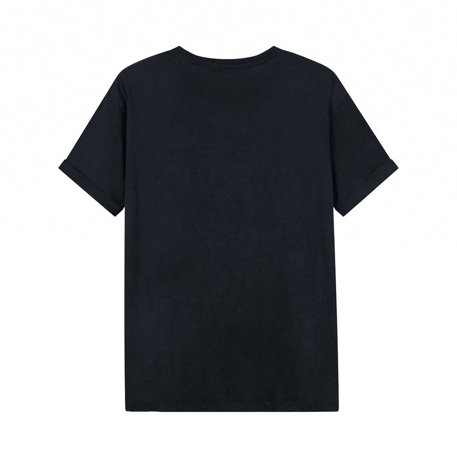 Essentials - Oversized Tee - Black Snow
