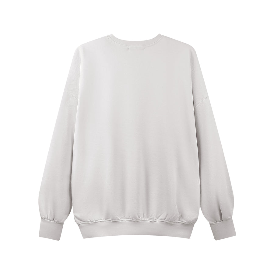 Essentials - Classic Crewneck Sweater - Bone - The Laundry Room