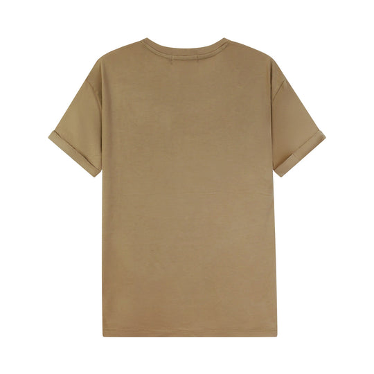 Howdy Love - Oversized Tee - Camel Gold