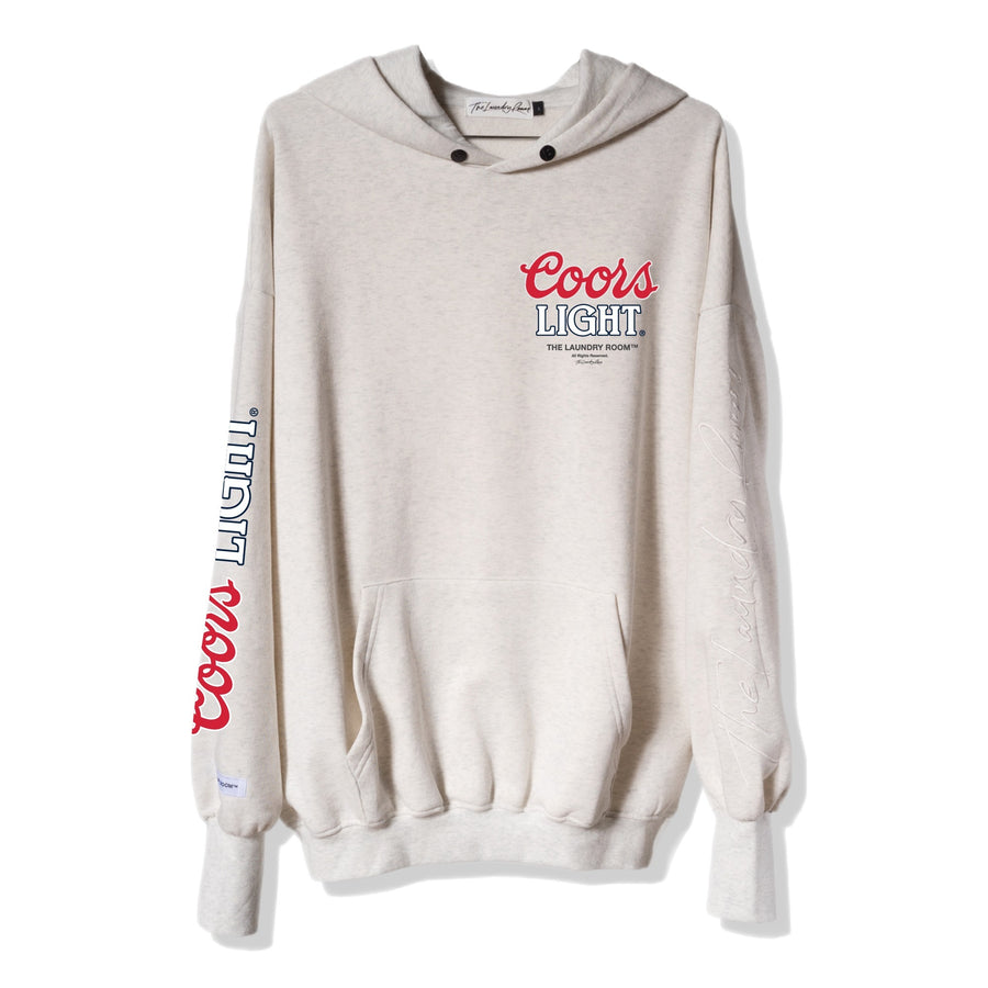 Coors Light Official TM - Hideout Hoodie - Pebble Heather - The Laundry Room