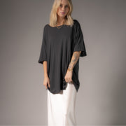 Essentials - Oversized Tee - Black Snow - The Laundry Room