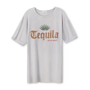 Tequila - Oversized Tee - Star Dust - The Laundry Room